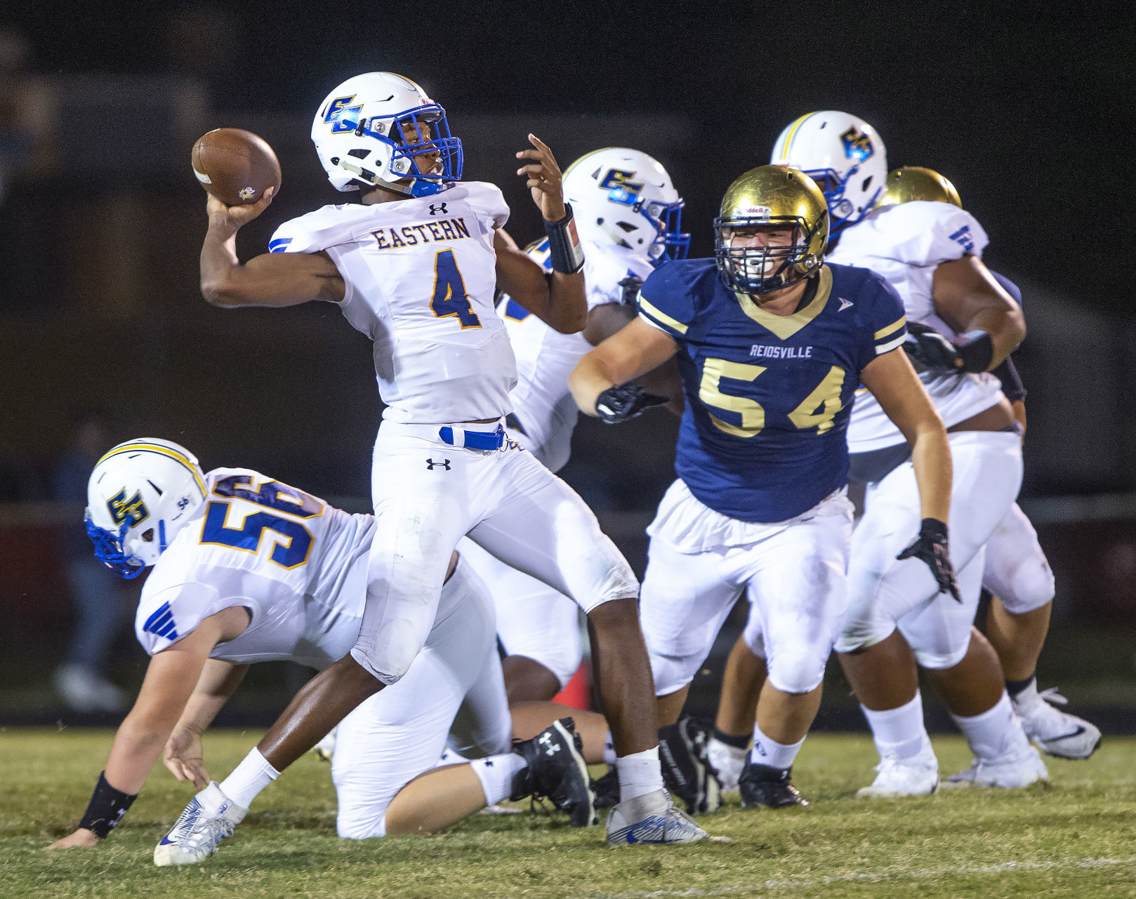 Reidsville vs Eastern Guilford football
